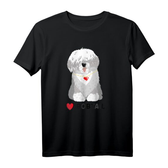 Old English Sheepdog T-Shirts  Bobtail Hunde-Shirts für Hundeliebhaber & Hunde-Mütter, Geschenkidee