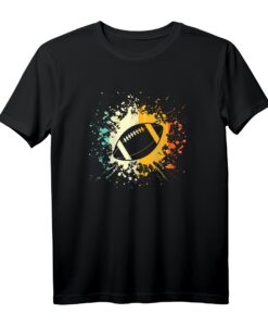 Retro American Football Spieler Geschenk - Vintage T-Shirt für Footballfans, Trainer & Spieler