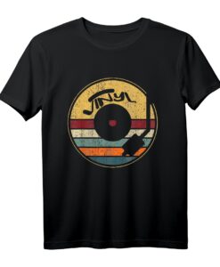 Retro Vinyl Schallplatte Geschenk | Vintage Plattensammler T-Shirt für Musikliebhaber und Vinyl-Fans