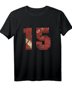 Rugby Spieler 15 Jahre American Football Team Geschenk T-Shirt - Perfektes Fan-Shirt für Geburtstage, Weihnachten & besondere Anlässe