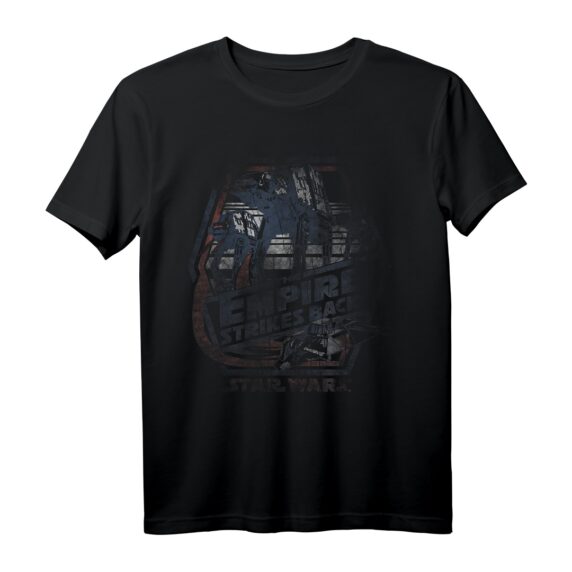 Star Wars AT-AT Walkers Hoth Empire Strikes Back T-Shirt  Offiziell lizenzierte Vintage Star Wars Fanbekleidung für Männer, Frauen, Jungen und Mädchen