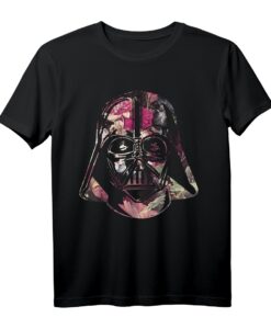 Star Wars Darth Vader Helm Floral Fill T-Shirt - Offiziell lizenziertes Star Wars Fan-Shirt für Sammler und Fans