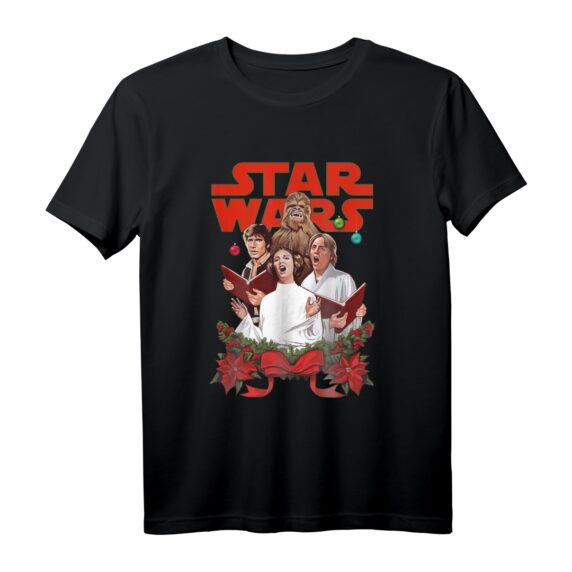 Star Wars Rebel Choir Lustiges Weihnachts T-Shirt - Offizielles Star Wars Merchandise für Männer, Frauen, Kinder zu Weihnachten