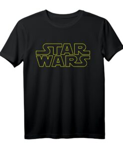 Star Wars Simple Classic Logo T-Shirt - Offiziell Lizenzierte Star Wars Fanbekleidung