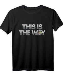 Star Wars The Mandalorian Mando & the Child This Is The Way T-Shirt - Offizielles Merchandise für Fans