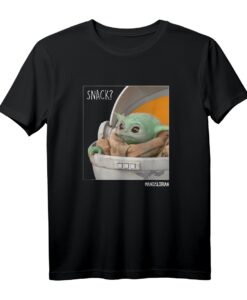 Star Wars The Mandalorian The Child Snack Time T-Shirt - Offizielles Merchandise für Fans und Kinder