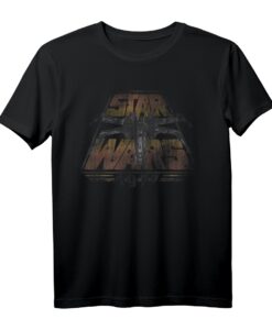 Star Wars X-Wing 1977 Vintage Retro Graphic T-Shirt  Offiziell Lizenzierte Star Wars Fanbekleidung im Retro-Design