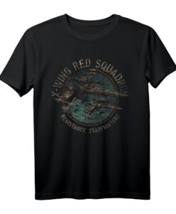 Star Wars X-Wing Squadron Faded Portrait T-Shirt  Offizielles Star Wars Merchandise für Fans