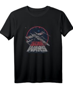 Star Wars X-Wing Starfighter Vintage T-Shirt  Offizielles Retro Star Wars Merchandise für Fans aller Altersgruppen
