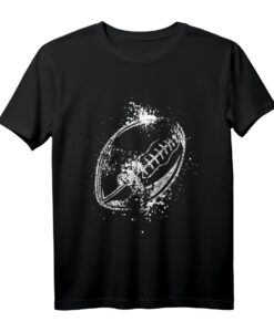USA American Football & Rugby Ball Vintage T-Shirt - Perfektes Geschenk für Football- und Rugby-Fans zu Weihnachten & Geburtstag