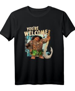 Vaiana Maui You're Welcome T-Shirt - Offiziell Disney Merchandise für Fans und Sammler