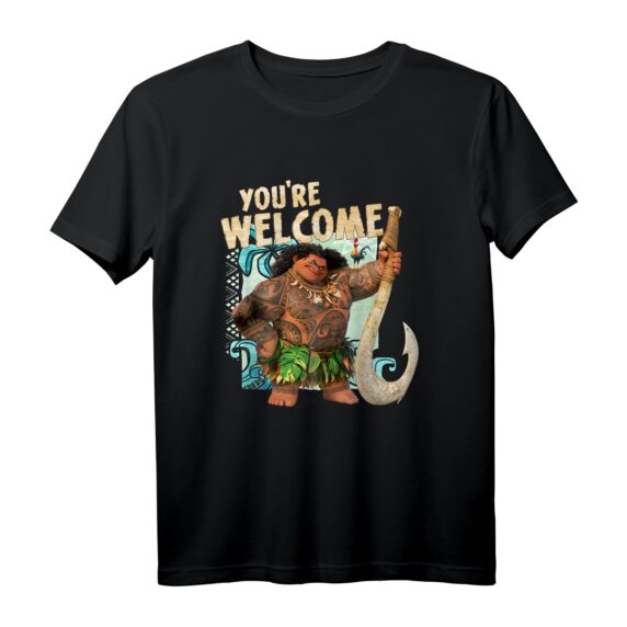 Vaiana Maui You're Welcome T-Shirt - Offiziell Disney Merchandise für Fans und Sammler
