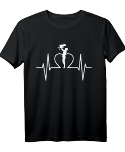 Vater und Tochter Herzschlag EKG T-Shirt  Emotionales Partnerlook Motiv für Vatertag & Geburtstag