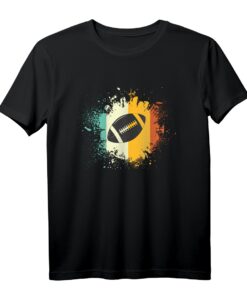 Vintage American Football T-Shirt für Frauen und Männer  Fanartikel für die Football Saison