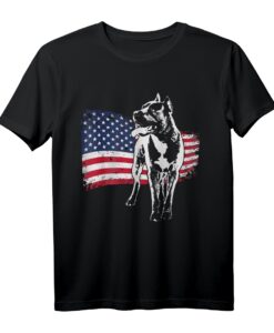 Vintage American Staffordshire Terrier Damen & Herren T-Shirt  Lustiges Geschenk für Hundeliebhaber zu Geburtstag & Weihnachten