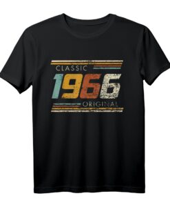Vintage Geburtstags T-Shirt Est 1966 - Klassisch, limitiert & original für Jubilare und Sammler
