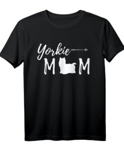 Yorkie Mum Hund Tiere Liebhaber T-Shirt - Klassisch geschnitten, perfekt für Hundemütter und Tierliebhaber