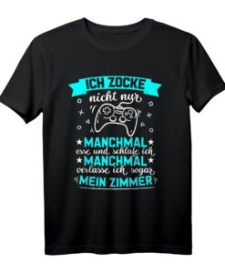 Zocker Video Gamer Games PC lustiges Gaming Spruch Geschenk T-Shirt  Perfektes Geschenk für Gamer, Videospiel-Fans & Gaming-Enthusiasten