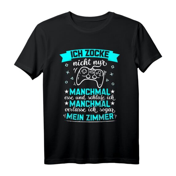 Zocker Video Gamer Games PC lustiges Gaming Spruch Geschenk T-Shirt  Perfektes Geschenk für Gamer, Videospiel-Fans & Gaming-Enthusiasten